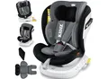 KIDIZ® Kindersitz Autositz Kinderautositz Baby Isofix Top Tether 360° drehbar i-Size Gruppe 0/1/2/3 ab Geburt -12 Jahre + Sonnenschutzdach Seitenschutz 5 Punkt Gurt Kopfstützenverstellung ECE R129
