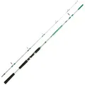 Jenzi Spinnrute Jenzi Angelrute Solid Pro 30-80g, (2-tlg) grün|schwarz 2,40 m