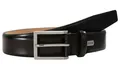 LLOYD Leather Belt W90 Gürtel Accessoire Dark Brown Braun