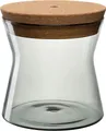 LEONARDO Vorratsdose FORMA X, mit Korkdeckel, Borosilikatglas, Kork, (1-tlg), spülmaschinenfest