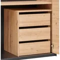 Voleo Schubkasteneinsatz, Eiche Artisan, Holzwerkstoff, 3 Schublade(n) Schubladen, 53x59x49 cm, Schlafzimmer, Kleiderschränke, Schrankzubehör, Schubkasteneinsatz