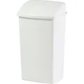 Abfallbehälter mit Swing Deckel 50 Liter weiss - Weiß