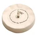 BGS Polierscheibe mit Spanndorn 6 mm