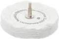 BGS 3989 Polierscheibe mit Spanndorn | 6 mm