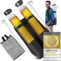XXL Bierrucksack Duo 6 Liter Getränkespender Rucksack mit 2 Zapfpistolen & Schläuchen für Party, Festival & JGA – Tragbare Bierzapfanlage