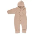 Engel Kinder Fleece Overall (Größe 86 , beige)