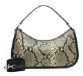 LIEBESKIND BERLIN Fab 2 Snake Hobo L Schultertasche Montreal Snake schwarz grau