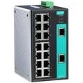 Moxa EDS-316-T - Unverwalteter Ethernet-Switch mit 16 10/100BaseT(X)-Ports, Relaisausgangswarnung (16 Ports) (EDS-316-T)