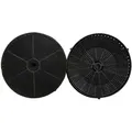 Kit 2 Aktive Holzkohlefilter (17,3 X 4,35 Cm) Für Elica Hoods