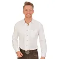 Stockerpoint Trachtenhemd Trachtenhemd - MIKA 2 - weiß weiß 45/46 (XXL)