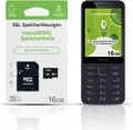 microSD Speicherkarte S&L für Nokia 225 4G (2024) - Speicherkapazität: 16 GB