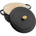 Ballarini Cocotte Bellamonte Gusseisen 28Cm Schwarz - Schwarz