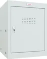 Phoenix CL0544GGK Würfel-Schließfach Cube Locker 66L Grau - Schlüsselschloss - Für Hause, Büro, Fitness, Schüle