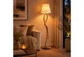 Lightbox Stehlampe, ohne Leuchtmittel, Stehlampe, 175 cm Höhe, Ø 40 cm, E27, max. 40 W, Seil/Textil/Metall