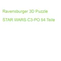 Ravensburger 3D Puzzle STAR WARS C3-PO 54 Teile (4005555080084) (12008008)