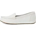MARCO TOZZI Damen Slipper Ziernaht Leder Mokkassin 2-24600-42, Größe:41 EU, Farbe:Mehrfarbig - 41