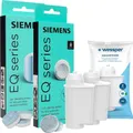 Siemens 10 Reinigungstabletten + 3 Entkalkungstabletten + 2 Filter für EQ Series