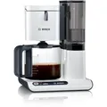Bosch Styline TKA8011 - Kaffeemaschine - 15 Tassen - Weiß/Anthrazit