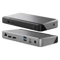 Alogic MX2 USB-C Dual Display DP Alt. Mode Dockingstation - mit 65 W Stromversorgung