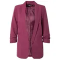 pieces Kurzblazer (1-tlg) Drapiert/gerafft rot XS (34)