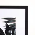 Home Styling Collection Bilderrahmen, Schwarz, Metall, 15.5x1x20.8 cm, Bilder und Zubehör, Bilderrahmen, Metallrahmen