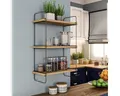 Skye Decor Wandregal 100% MELAMINE COATED PARTICLE BOARD, 66 cm x 20 cm x 40 cm N1711