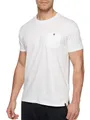 Indicode Herren INJon T-Shirt mit Brusttasche aus 100% Baumwolle | Herrenshirt Sommershirt Männer Offwhite, M