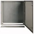 CS 88/300 METALLGEHÄUSE NT 800X800X300 SOLIDE TÜR MIT PLATTE IP65 GRAU