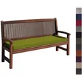 sunnypillow Bankauflage Bankauflage Auflage für Gartenbank 100 - 200 cm, Bankkissen mit abnehmbarem Bezug 180 x 40 x 5cm grün 180 cm x 5 cm x 40 cm