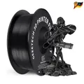 PLA Filament 1.75mm 1kg Spool 3D Drucker Schwarz Vakuum