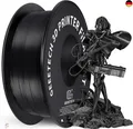 GEEETECH Filament PLA 1.75mm, 3D Drucker PLA Filament 1kg Spool, Schwarz