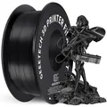 PLA Filament 1.75mm 1kg Spool 3D Drucker Schwarz Vakuum