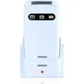 Brondi Amico Fabelhaftes Mobiltelefon für ältere Menschen Dual SIM 2.8" Weißes Clamshell - Weiß