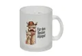 speecheese Tasse Für den besten ALPAPA! Glas Tasse - Alpaka Papa