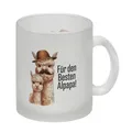 Für den besten ALPAPA! Glas Tasse - Alpaka Papa