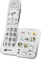 Geemarc AMPLIDECT 595 PHOTO Schnurloses Seniorentelefon Anrufbeantworter Weiß