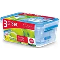 Emsa Frischhaltedosen-Set CLIP CLOSE 3D 3ERSET