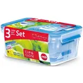 Emsa - Zubehör/Ersatzteile für Kleingeräte Frischhaltedosen-Set CLIP CLOSE 3D 3E