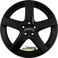 4x Alutec Freeze diamant-schwarz 7.5x18 ET45 - LK5/112 ML66.5 Felge Alu