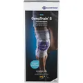 BAUERFEIND® GenuTrain® S Knieführungsbandage Gr. 2 Links titan
