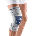 Bauerfeind GenuTrain S - Kniebandage - Uni - zur erhöhten Stabilisierung des Kniegelenks nach Verletzungen, Operationen oder bei chronischen Erkrankungen wie Kniearthrose oder Arthritis - linkes