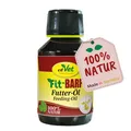 cdVet Fit-BARF FutterÖl 500ml für Hunde & Katzen - Kaltgepresstes Leinöl, Omega3