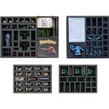 Feldherr HEHGHUSET01 - Schaumstoff & Organizer Bundle für HeroQuest (2021) Mythic Box + 3 Erwe (Kunststoff) (HEHGHUSET01)