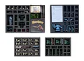 Feldherr Schaumstoff und Organizer Bundle kompatibel mit HeroQuest (2021) Mythic Box + 3 Erweiterungen - in Brettspielboxen