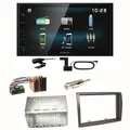 Kenwood DMX-125DAB Bluetooth DAB+ USB MP3 Einbauset für Fiat Ducato Boxer Jumper