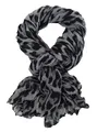 Ella Jonte leichter Schal Leopard beige grau oder braun Animalprint Damenschal