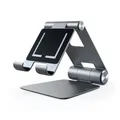 Satechi Aluminum Foldable Stand Space Grey Für Smartphones und Tablets mit einer