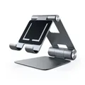 Satechi, Verstellbarer Tablet-Halter R1 Hinge Holder Foldable Stand Space, Grau