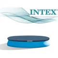 Intex Abdeckplane Ø 457 cm rund | navy blue | passgenau für Easy Set Pools