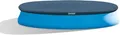 Intex Poolabdeckung 28023 Easy Set PVC Rundabdeckung Ø457cm Blau Abdeckplane